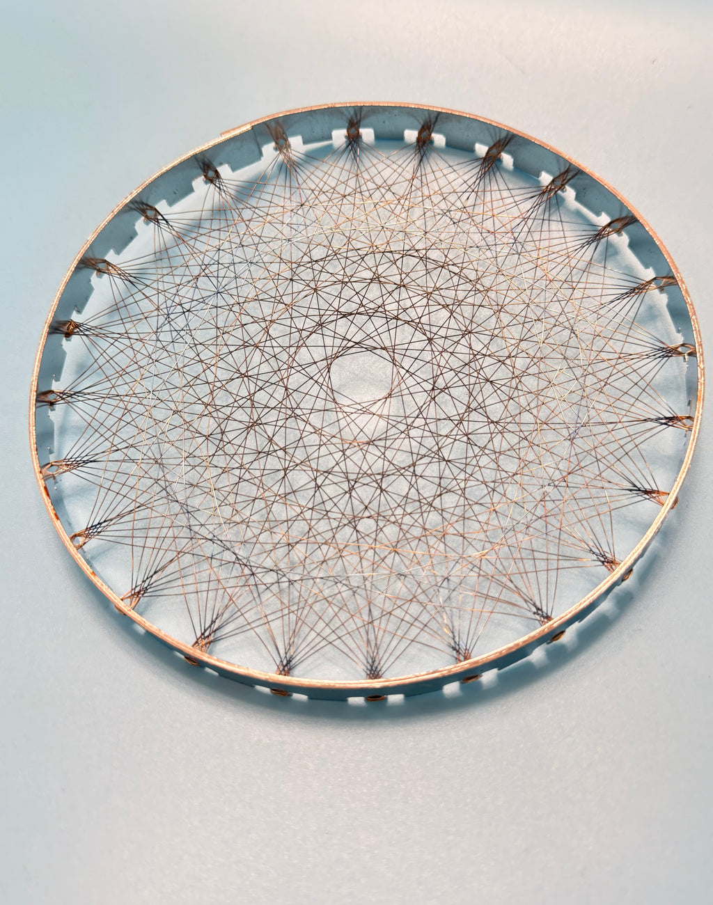 Household encrypted stainless steel and nickel wire mesh cover for even gas flame distribution