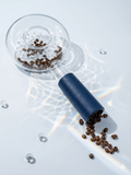 Handheld Coffee Roaster, Glass Coffee Bean Roaster with Heat-Resistant Leather Handle, Manual Coffee Roasting Tool for Home Camping, Even Heating Visible Roaster for Green Coffee Beans, Perfect Gift for Coffee Lovers